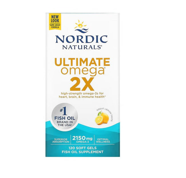 终极欧米茄120粒胶囊 NORDIC NATURALS Hover Image