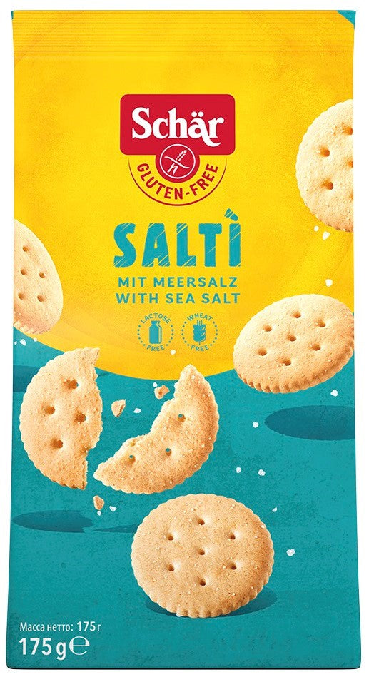 Cracker salati salati 175g SCHÄR senza glutine