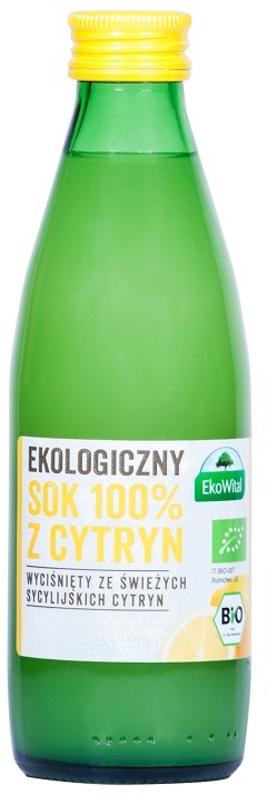 Succo di limone 100% BIO 250 ml EKOWITAL