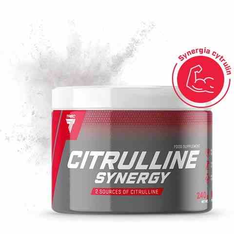 Trec Citrulline Synergy 240 g Mango-Geschmack, Pulver in Dose, sportliche Nahrungsergänzung für bessere Durchblutung