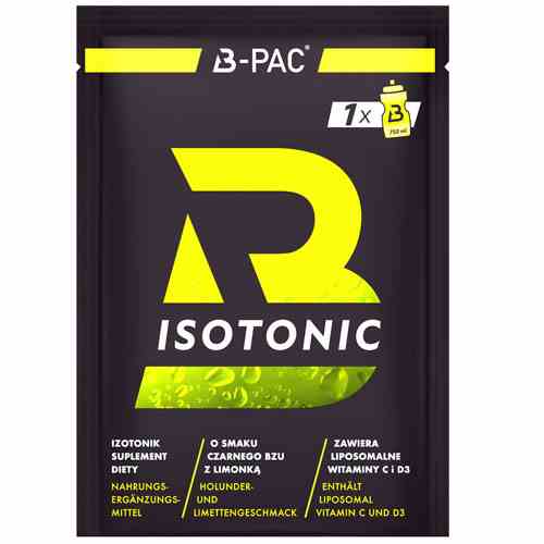 Aronpharma B-PAC ® isotonisches Getränk mit Holunderbeere und Limette, 35 g Packung, aromatisiert, für den Flüssigkeitshaushalt