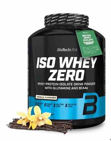 Laktosefreie BioTech USA Iso-Molke Vanille-Geschmack in 2270g Dose, Proteinpulver mit Vanilnaroma, zeigt die Verpackung.