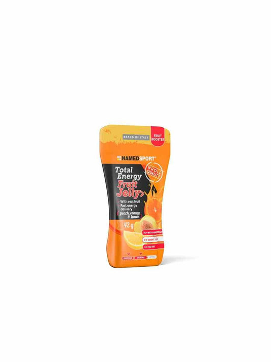 Bunte Namedsport Total Energy Fruchtgummi Kohlenhydrat-Snack in 42 g Packung, energiereicher Fruchtgummi für Sport und unterwegs