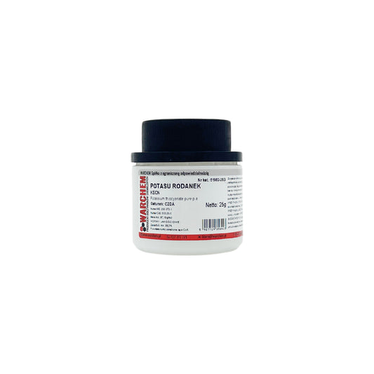Potassium Hydrogenate CZDA 25g von Biogo.de, chemisches Reagenz in Verpackung, flüssigkeitssicherer Behälter, weißes Pulver