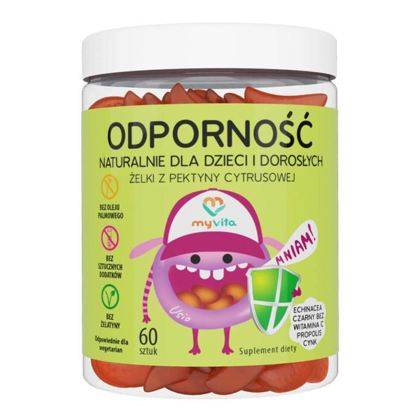 Gomas de Resistência com Pectina Cítrica 60 Unidades - MYVITA Main Image