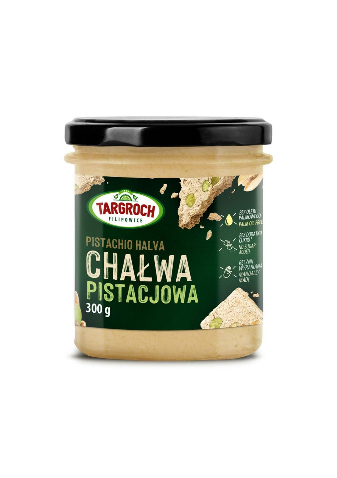 Targroch zuckerfreie Pistazienhalwa 300g - Biogo.de