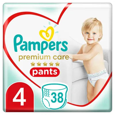 Prémiová péče plenky velikost 4 Pampers 52 kusů