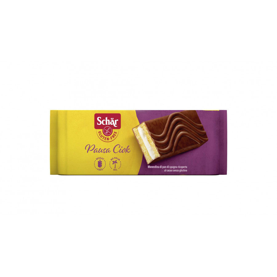 Pausa ciok bizcocho de cacao sin gluten 35 g SCHÄR