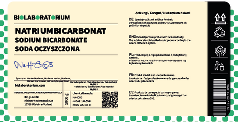 Bicarbonate de soude Bicarbonate de sodium 5kg BioLaboratoire