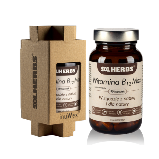 SOLHERBS विटामिन बी12 मैक्स 60 कैप्सूल