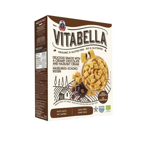 Haferkissen mit Schokoladenfüllung glutenfrei BIO 300 g VITABELLA