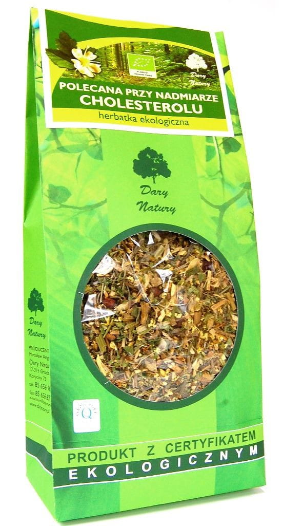 Tee empfohlen für überschüssiges Cholesterin BIO 200 g - GESCHENKE DER NATUR Huvudsaklig produktbild