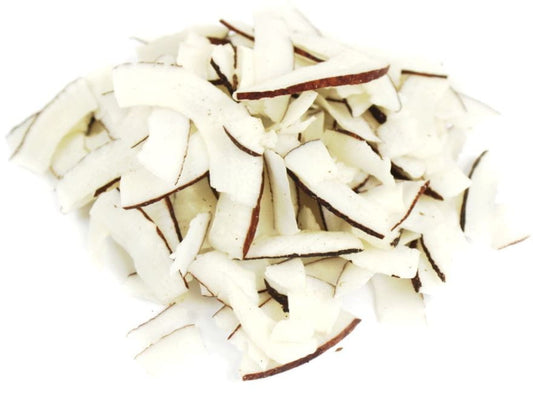 Bio Kokosscheiben von BIO PLANET in 10 kg Packung, rohe Kokosnusschalen, natürliche und nachhaltige Rohstoffe.