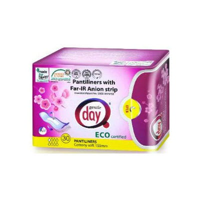 Damenbinden mit Anionenstreifen 30 Stück - GENTLE DAY Hover Image