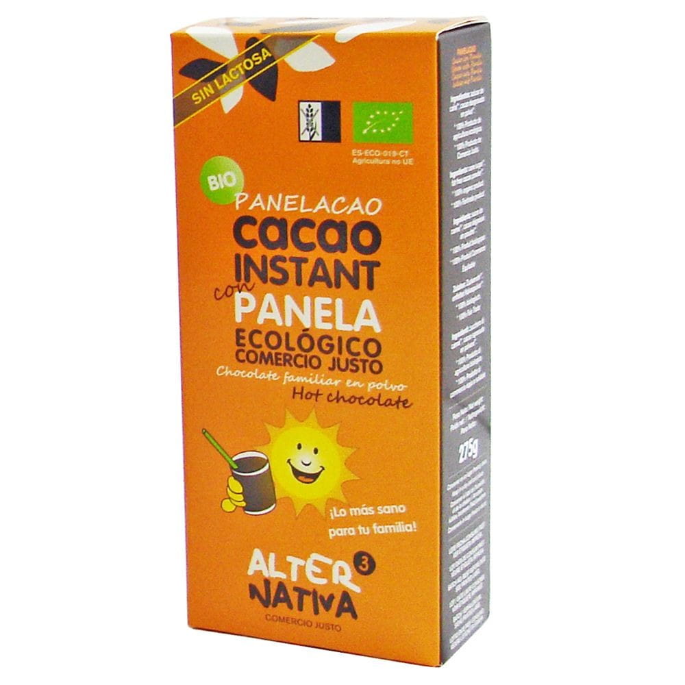 Instant-Kakao mit Zucker Panela fair gehandelt BIO 275 g - ALTERNATIVA