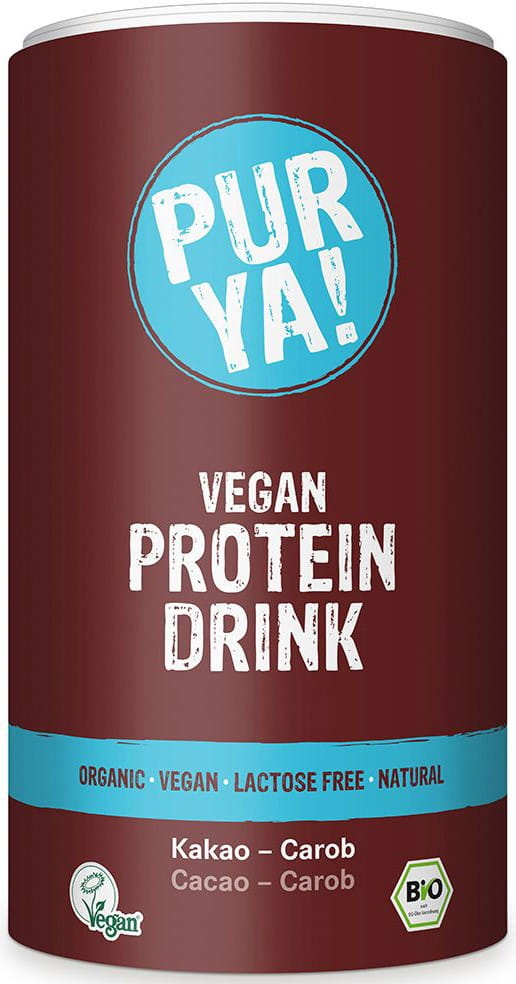 Proteindrink mit Kakao und Johannisbrot in Pulver BIO 550 g - PUR YA!