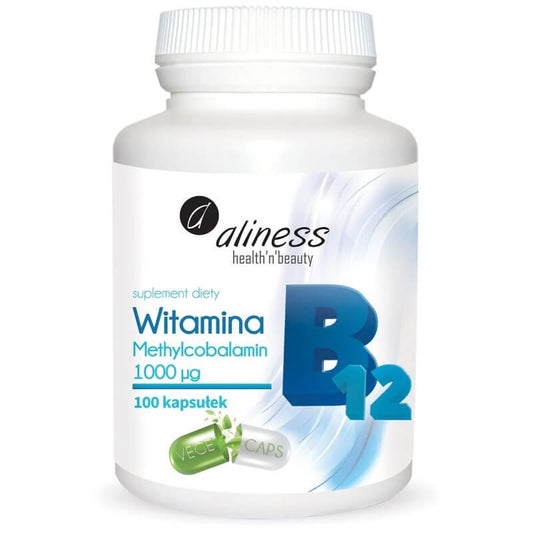 Vitamin B12 Methylcobalamin 900 µg Methylcobalamin 100 Kapseln ALINESS