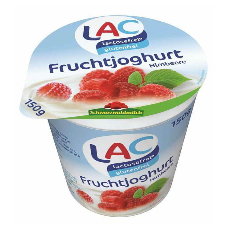 Himbeerjoghurt laktosefrei 150 g SCHWARZWALDMILCH