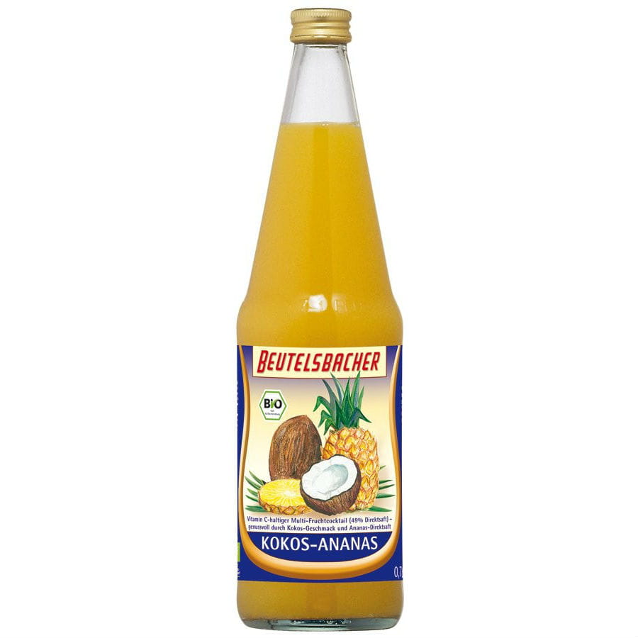 Kokosdrink - Ananas BIO 700 ml - BEUTELSBACHER