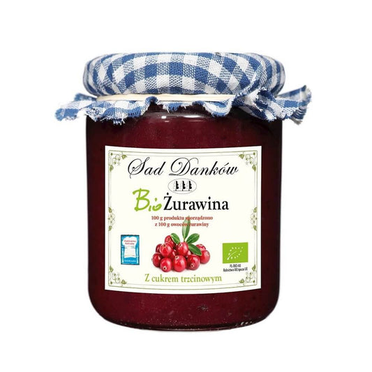 Cranberry mit Rohrzucker BIO 260 g - SAD DANKÓW