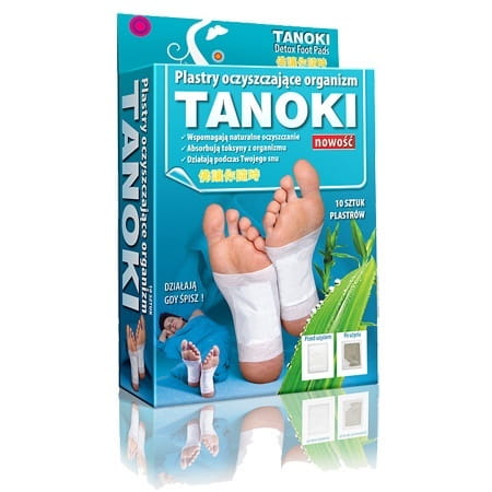 Tanoki Detox Foot Pads Reinigungspflaster 10 Stück / Packung AURA HERBALS Hover Image