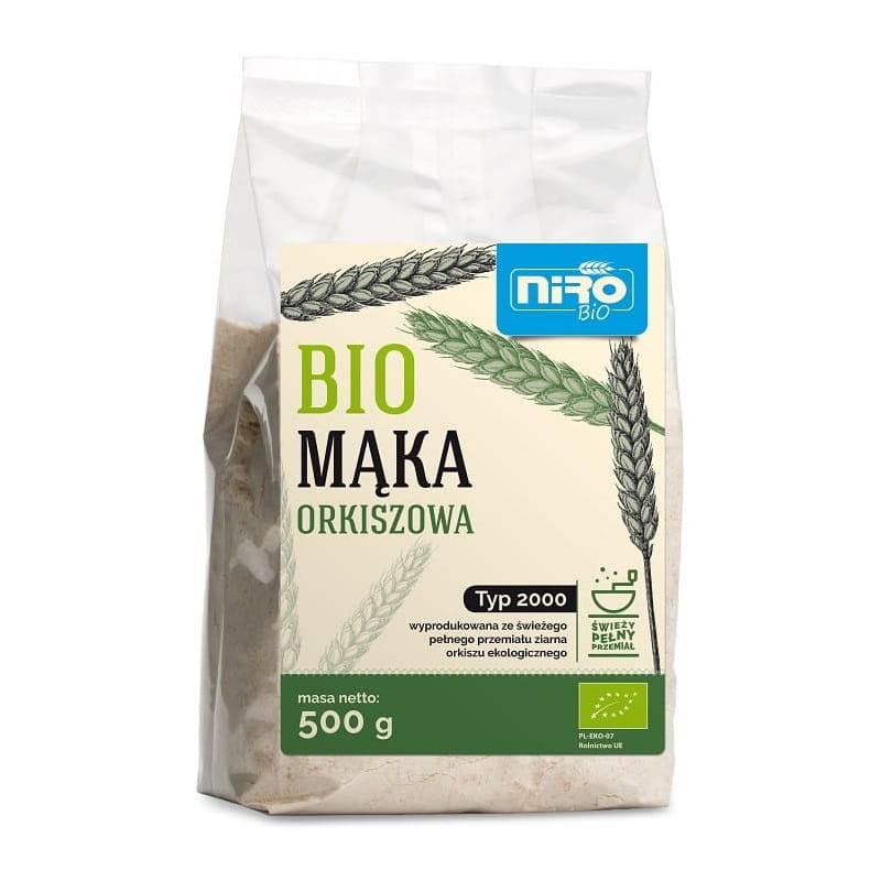 Dinkelmehl Typ 2000 BIO 500 g - NIRO