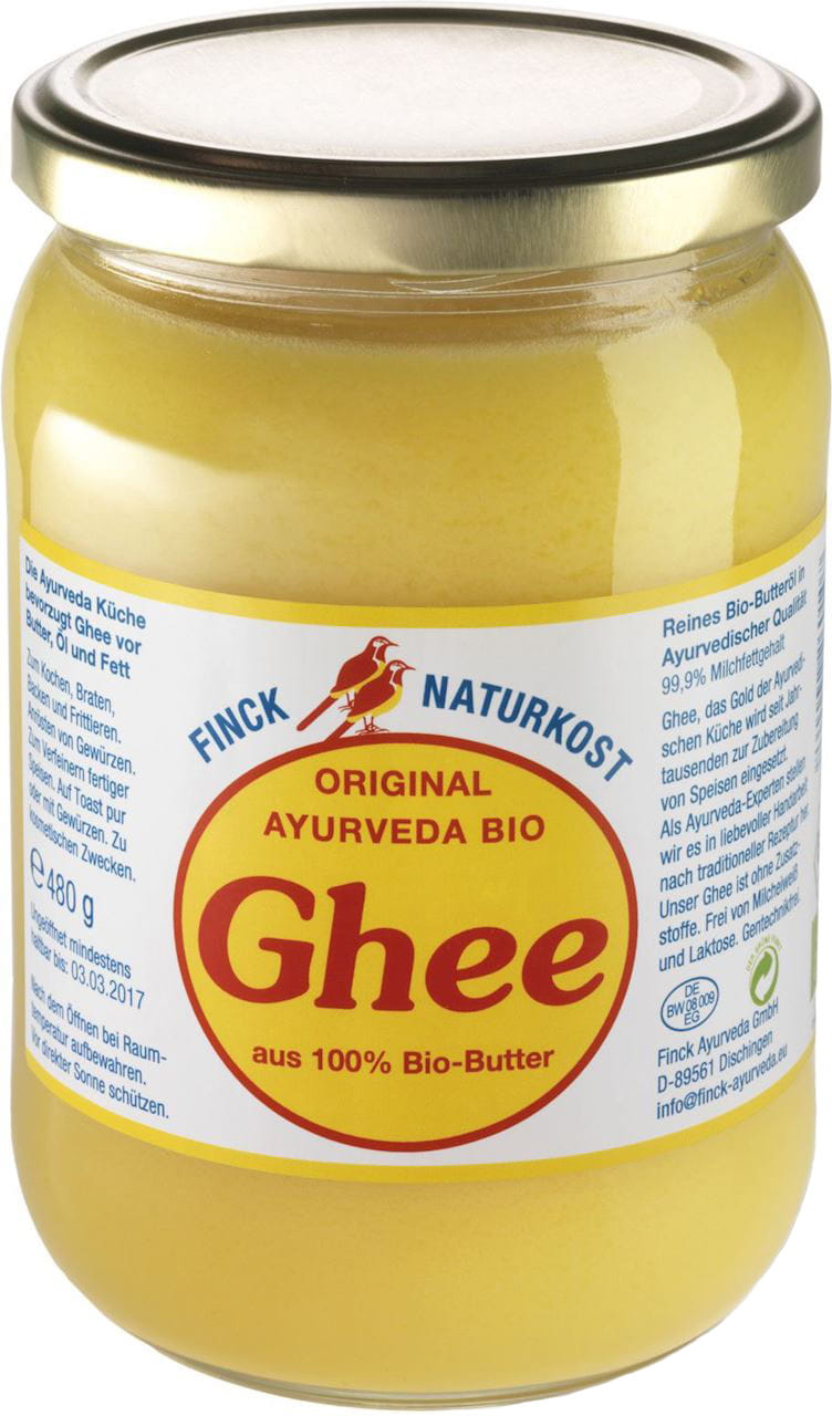 GHEE BIO Butterschmalz 480 g - finck ayurveda Main image