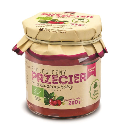 BIO Rosenfruchtpüree 200 g - GESCHENKE DER NATUR