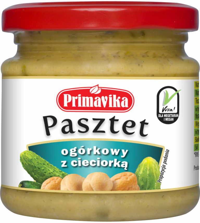 Gurkenpastete mit Kichererbsen 160 g PRIMAVIKA