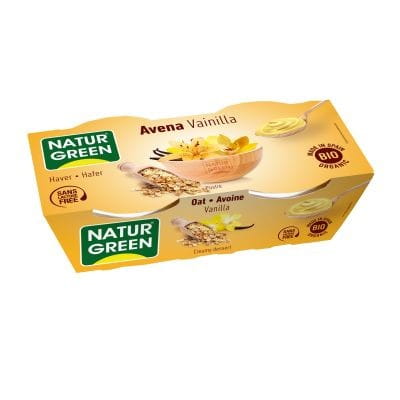 Vanille Hafer Dessert BIO 2 x 125 g NATURGRÜN