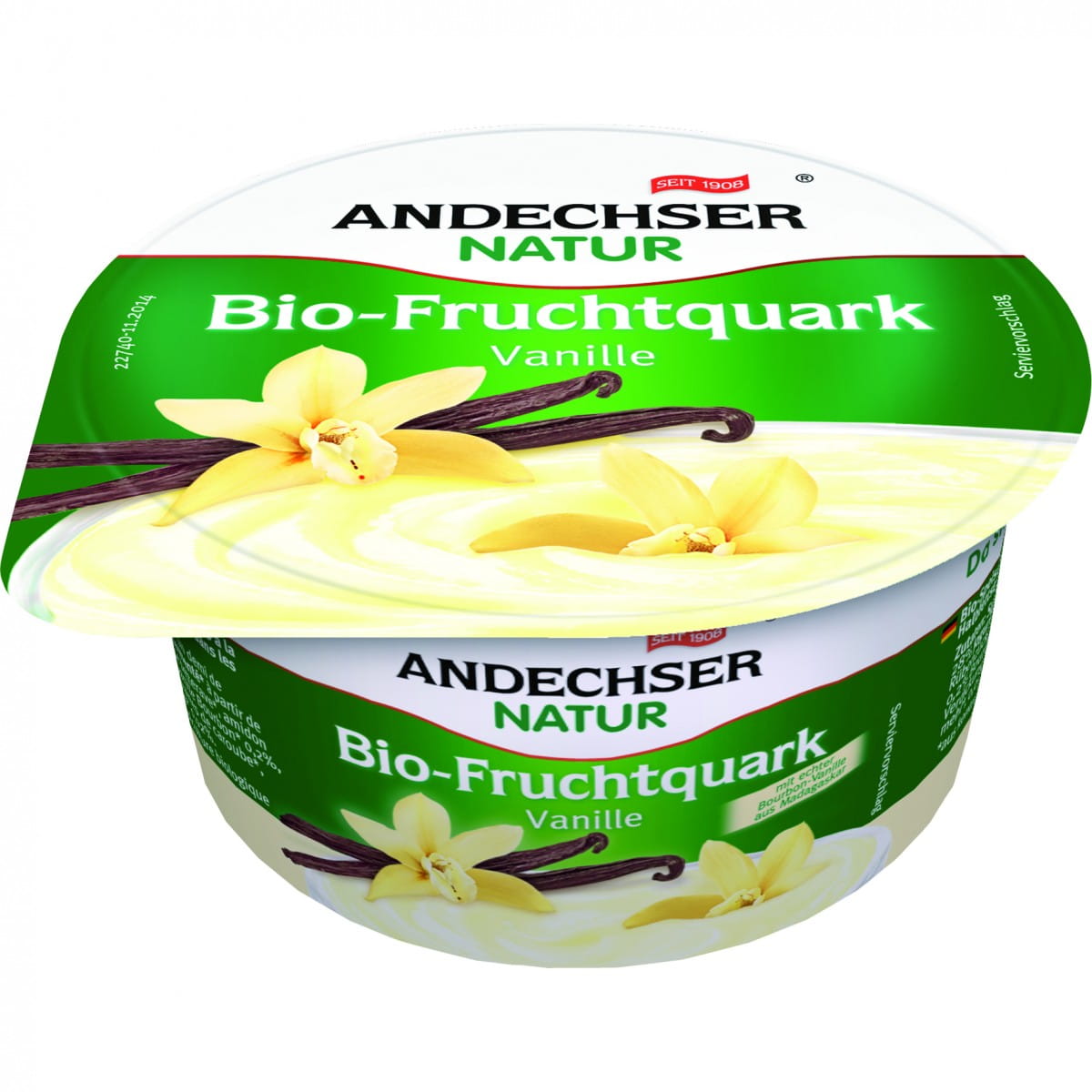 Vanille Hüttenkäse 20% Fett BIO 150 g ANDECHSER