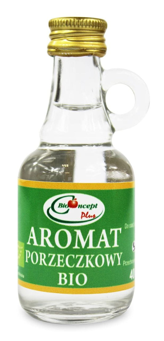 Bio Apfelgeschmack 40 ml von BIO CONCEPT, natürliche Farbe und Flasche, ideal für Bio-Getränke oder Aromen