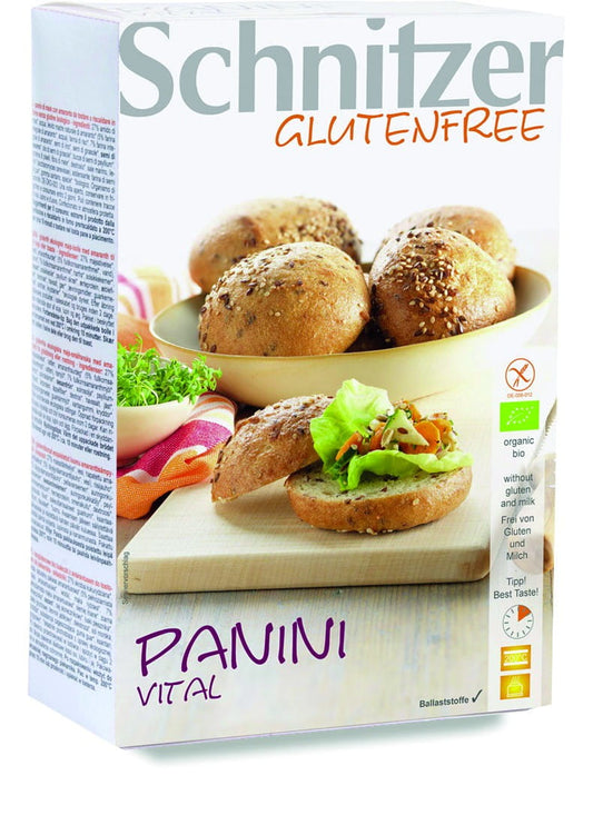 Bio glutenfreie Brötchen mit Amaranth von ECOR zum Backen, frisch und knusprig, in 250 g Verpackung.