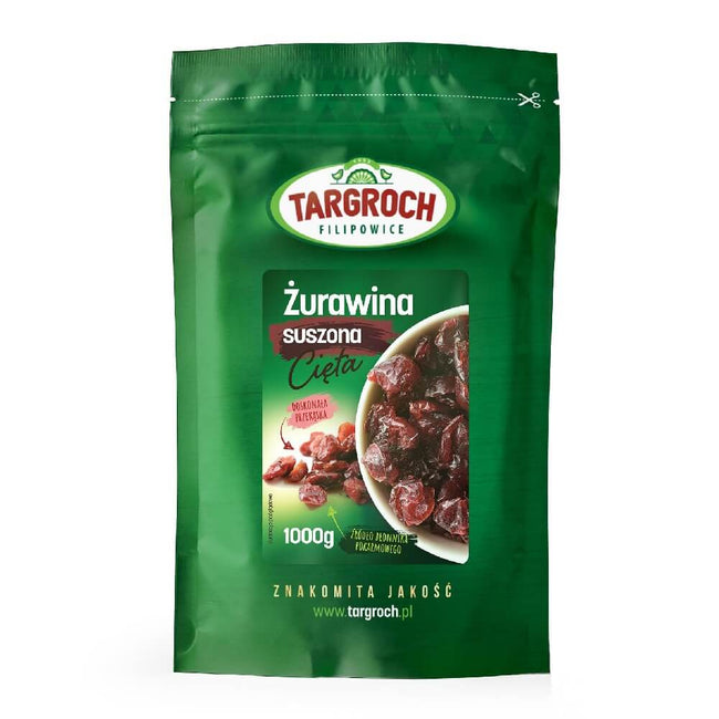 Getrocknete Preiselbeeren geschnitten 1000 g TARGROCH Hover Image