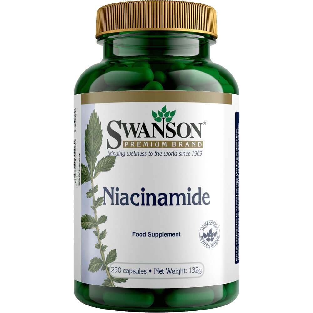 Vitamin B3 b - 3 Niacin 250 mg 250 Kapseln von SWANSON