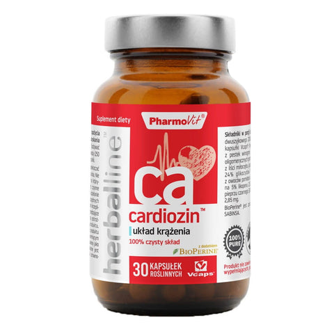 Cardiozin mit Zusatz von Bioperin 30 Kapseln vcaps PHARMOVIT HERBALLINE