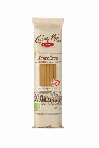 Linguine-Nudeln aus Hartweizen mit Gerste BIO 500 g GRANORO