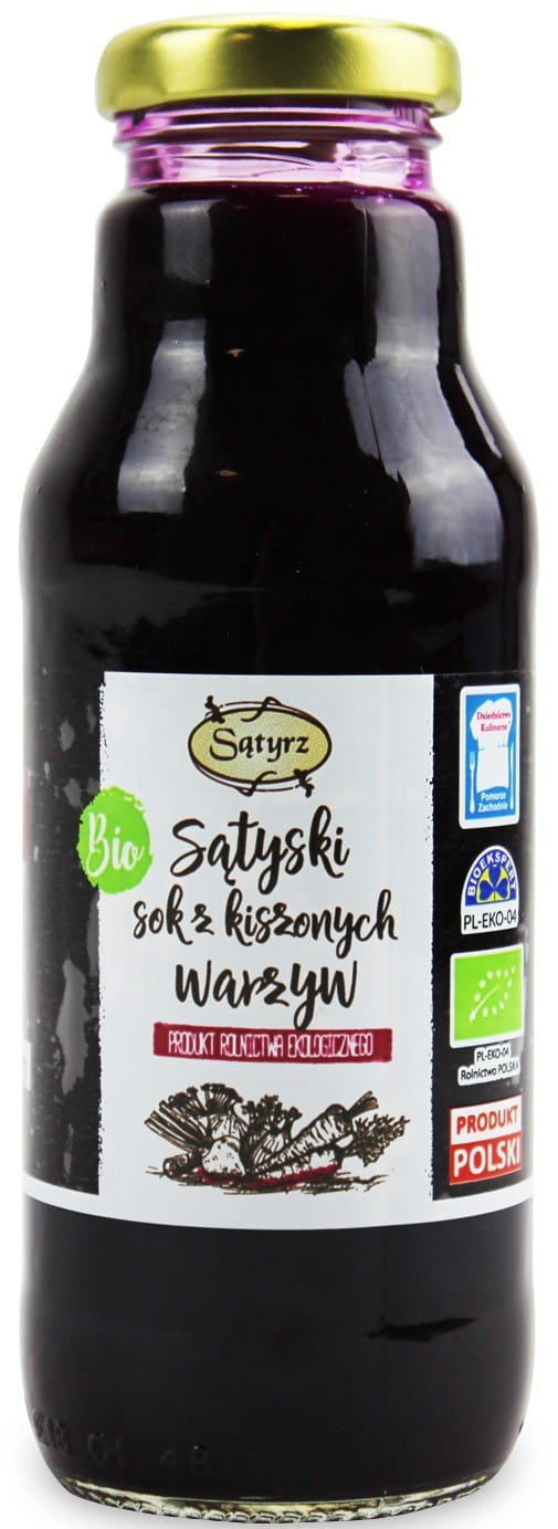 Sątyski eingelegter Gemüsesaft BIO 300 ml - SĄTYRZ