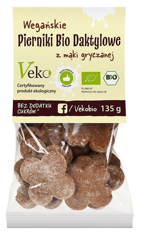 Dattellebkuchen BIO 135 g - VEKO