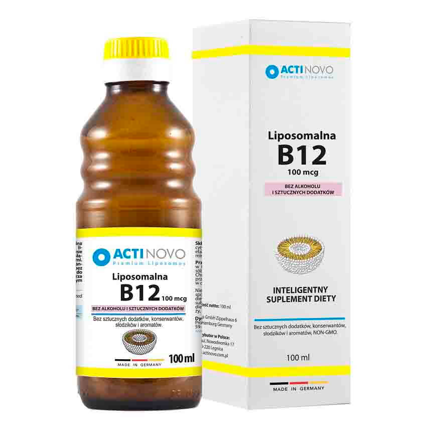 Liposomales Vitamin B12 100 mcg 50 Portionen 100 ml - ACTINOVO