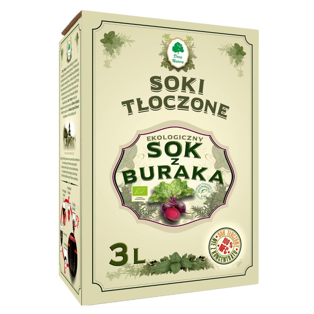 Rübensaft BIO 3 L - GESCHENKE DER NATUR Imagem principal do produto