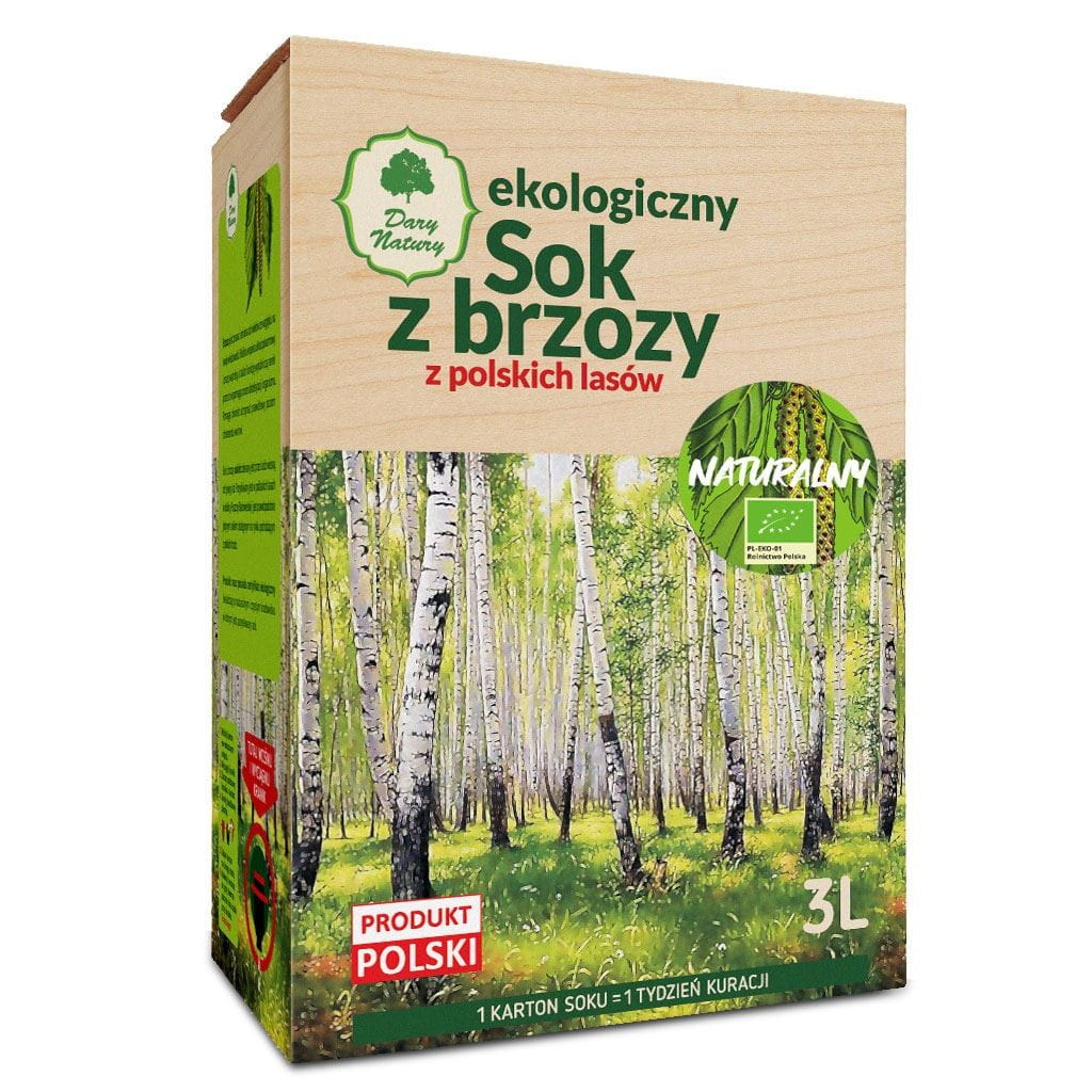 Birkensaft BIO 3 L - GESCHENKE DER NATUR Imagem principal do produto