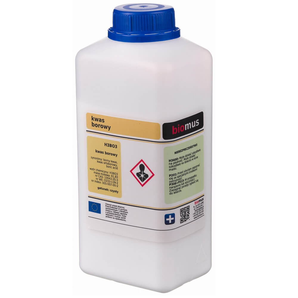 Borsäure, Borsäure 1000g BIOMUS Pääkuva