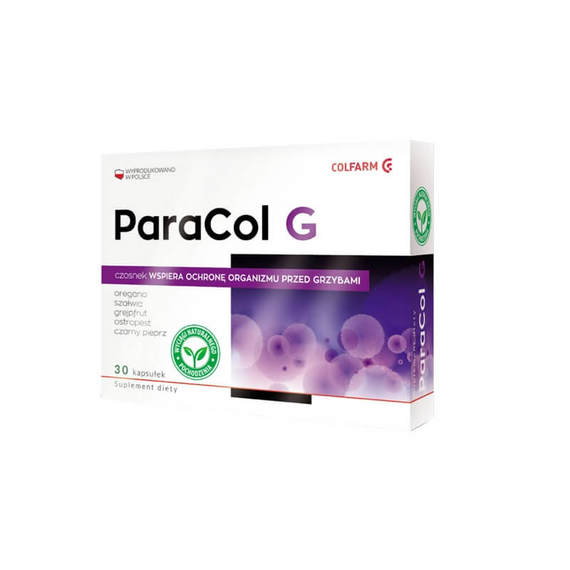 Paracol g Schutz gegen Pilze Knoblauch 30 Kapseln COLFARM