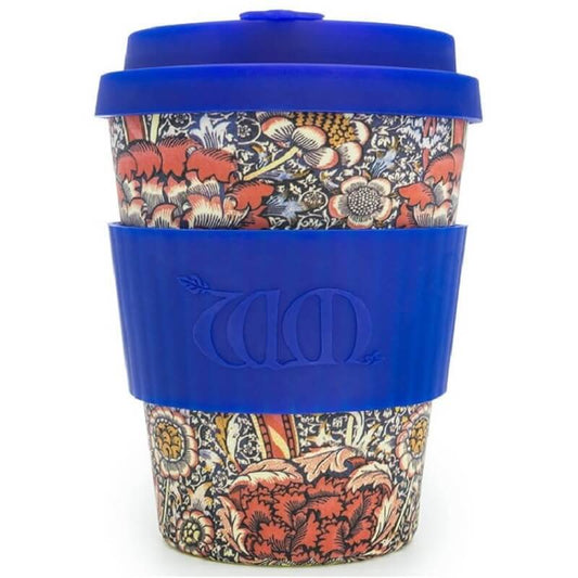 Bambus- und Maiskolbenbecher von ECOFFEE CUP, 350 ml, umweltfreundlicher Trinkbecher mit natürlichem Design