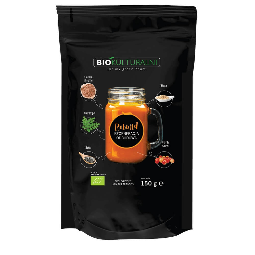 Mischung aus Superfoods Wiederaufbau BIO 150 g - BIOKULTURALNI