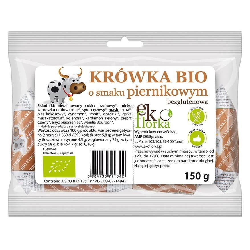 Lebkuchen-Fudges glutenfrei BIO 150 g - EKOFLORKA