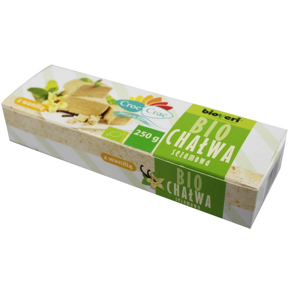 Sesamhalva mit Vanille BIO 250 g - CROC - CRAC