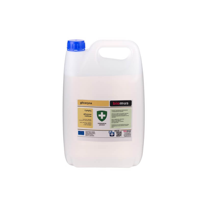 Pflanzliches Glycerin 5 kg BIOMUS Huvudsaklig produktbild