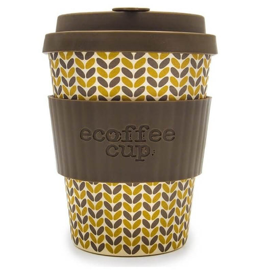 Bambus- und Maisfäden Becher von ECOFFEE CUP, 350 ml, nachhaltiges Trinkgefäß mit umweltfreundlichem Design